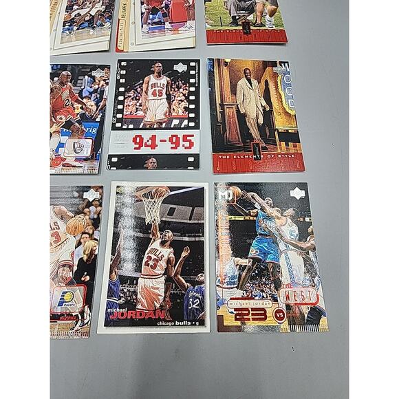Michael Jordan Lot of 12 Trading Cards Variety Classic HOF Basketball Golf - Picture 7 of 12
